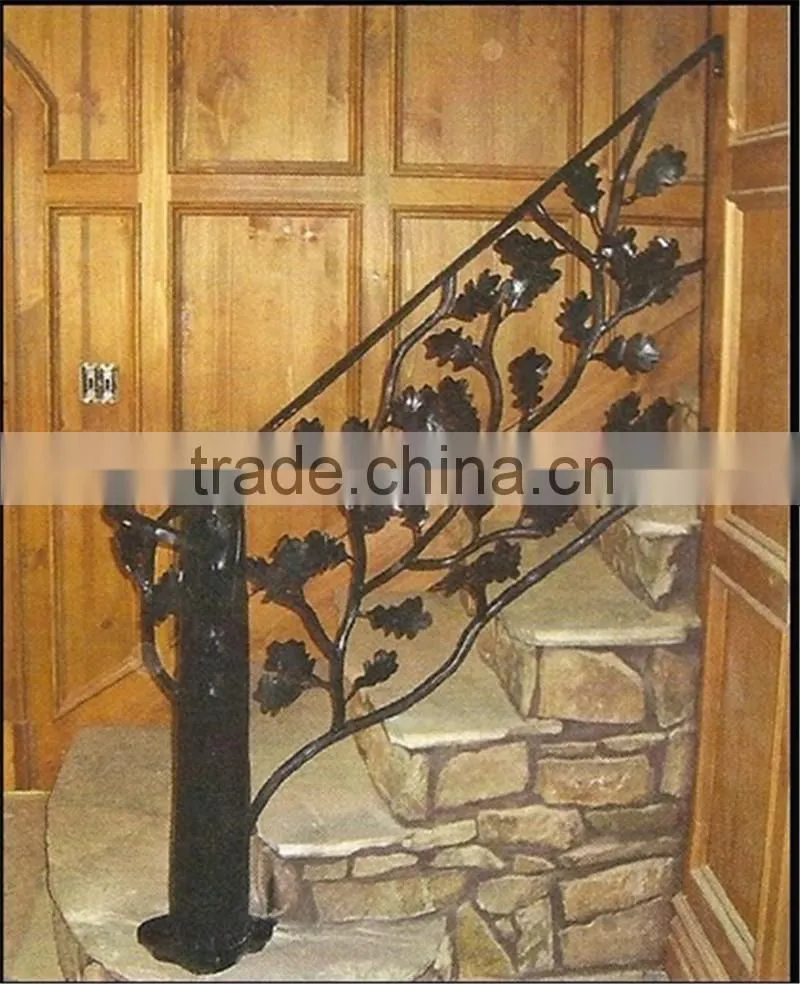 Double Stringer Curved Stair/Curved Staircase/Indoor Entrance Metal Stairs