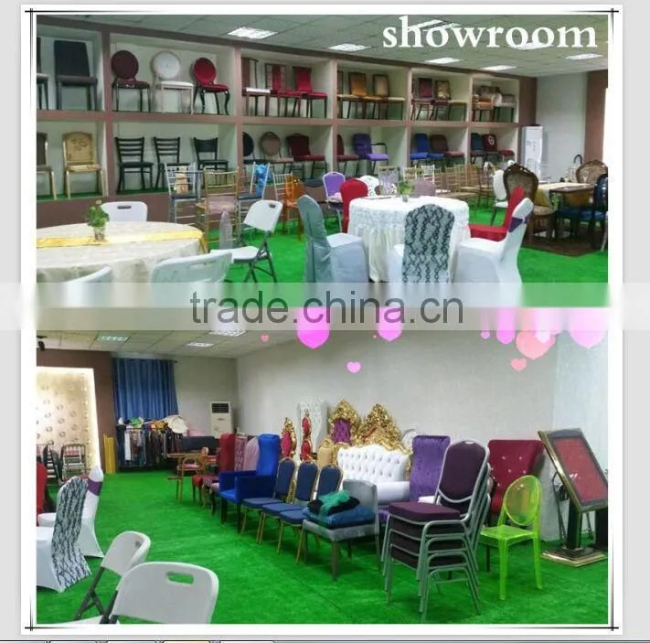 High quality clear glass Belle chair