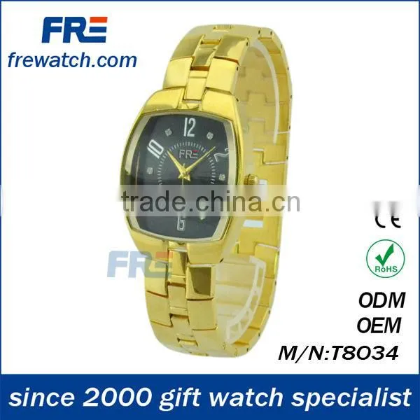 western watches hand watch mobile phone price brass watch (T8034)