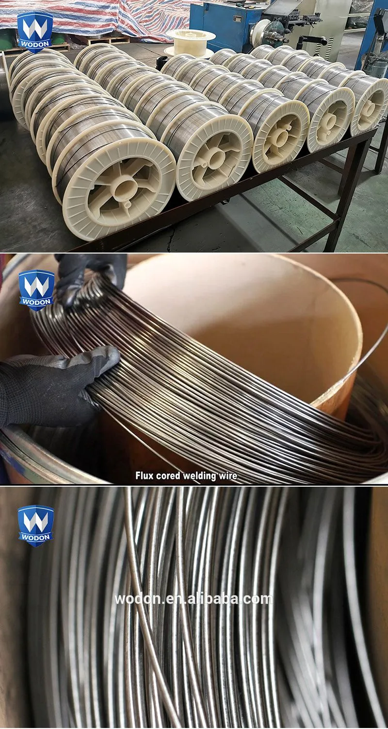 abrasion resistant flux cored mig manganese hard facing welding wire