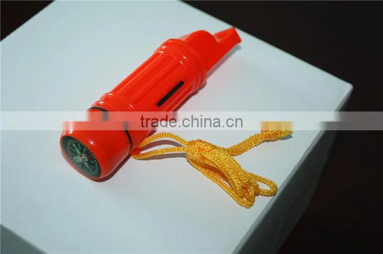 Multifunctional Emergency 5 in1 Whistle with Compass for Survival gear