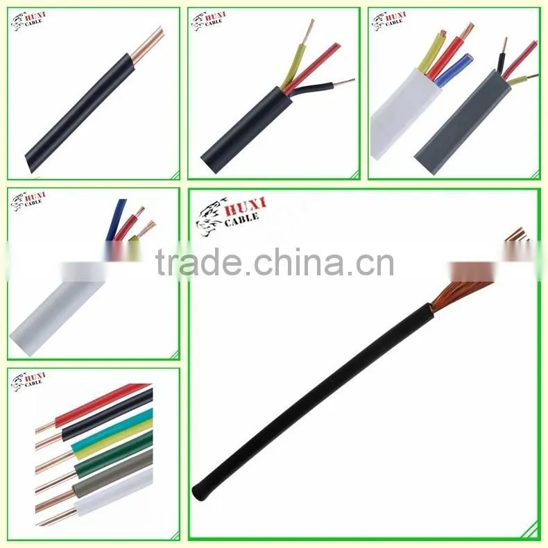 Round Wiring Copper 2.5mm Electrical Cable Price , Types Electrical Cable Wire