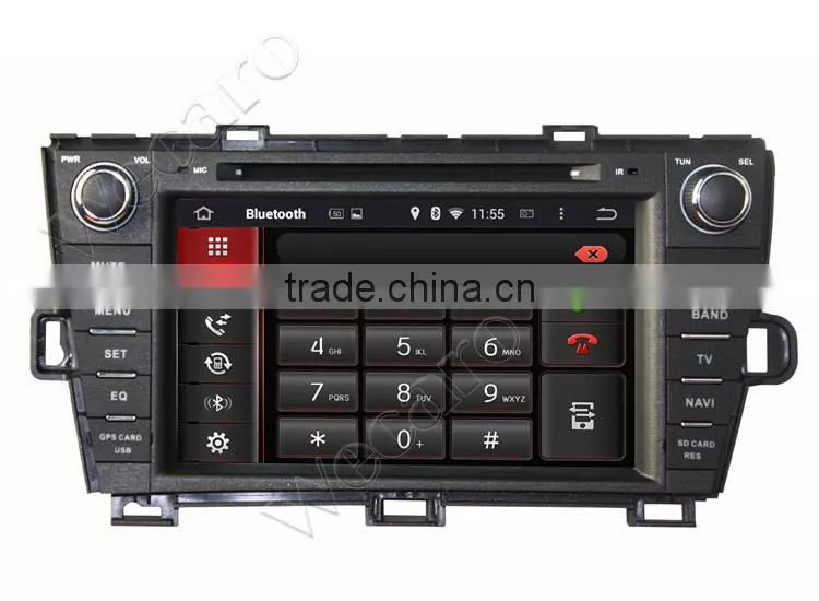 Wecaro WC-TP8004R Android 4.4.4 car stereo 2 din for toyota prius radio radio gps 1080p 2009-2014