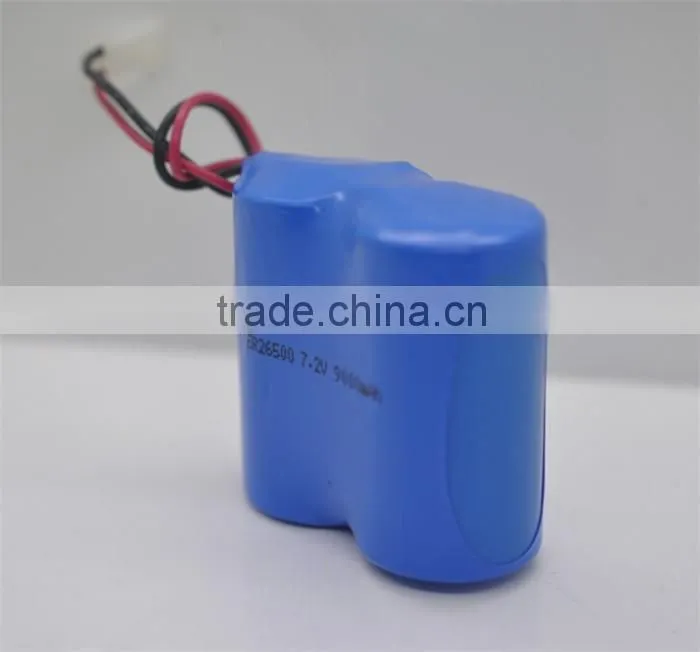 C size battery pack 7.2V 9000mah ER26500