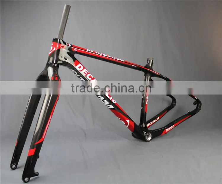 26er mtb bike carbon frame chinese factory carbon fiber fatbike frame 650C sonw bike carbon frame