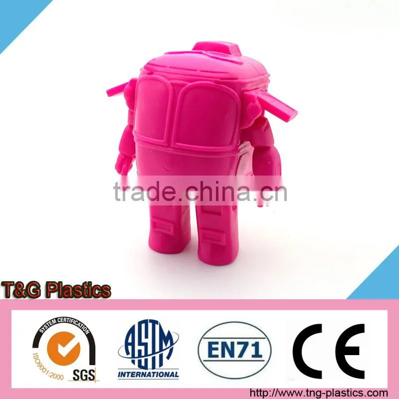 High quality pvc cartoon charactor figure for board game