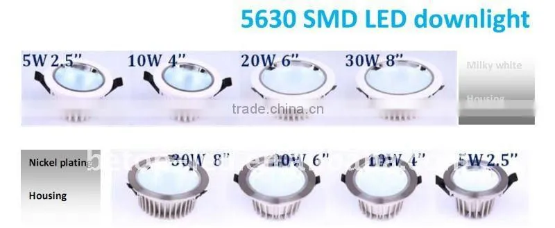 20W SMD LED downligh 1450lm