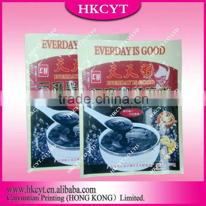 Non toxic plastic packaging bag for fish food