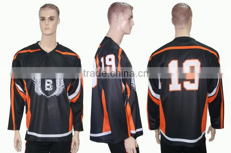 personalized custom sublimation blank hockey jersey