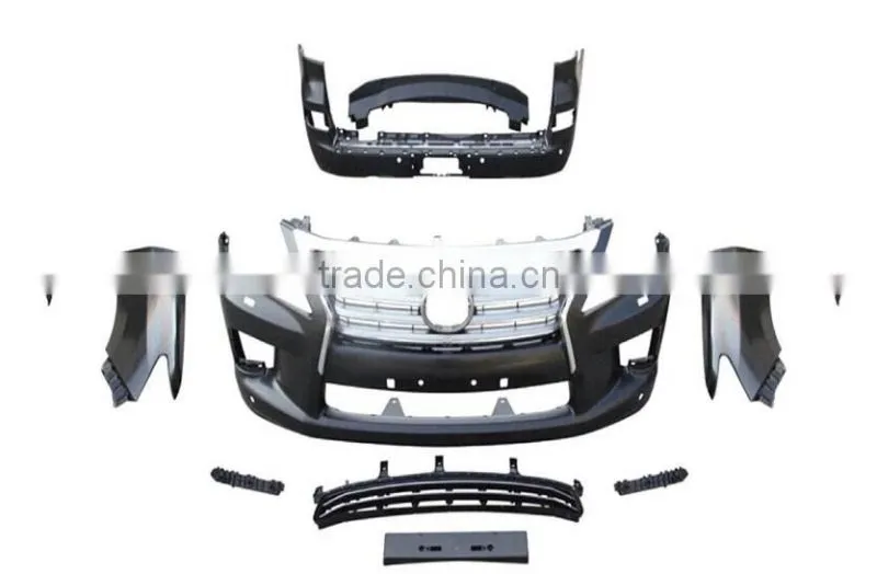 For Toyota 2016 Prado 150 with LED Restyling body kit/material best PP from factory