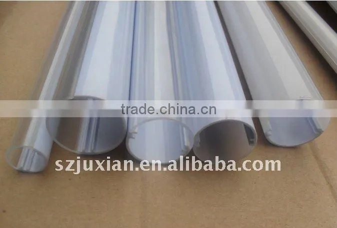led tube plastic cover