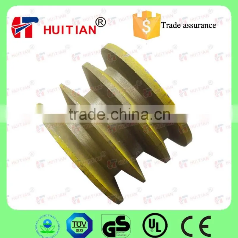 HT900A Belt Drving Cultivator Three Groove Belt Tensioner Pulley
