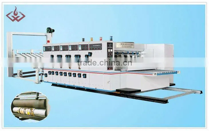 XLQH2400 Automatic flexo printer slotter die-cutting machine