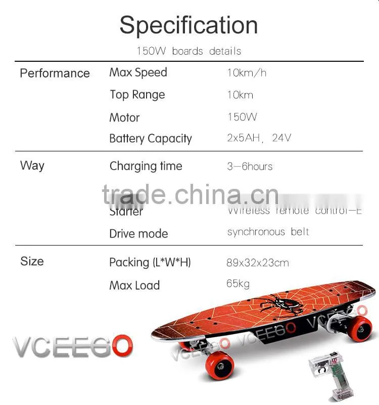 Awesome gorgeous ss body electric skateboard 800w with brushless motor hight quality
