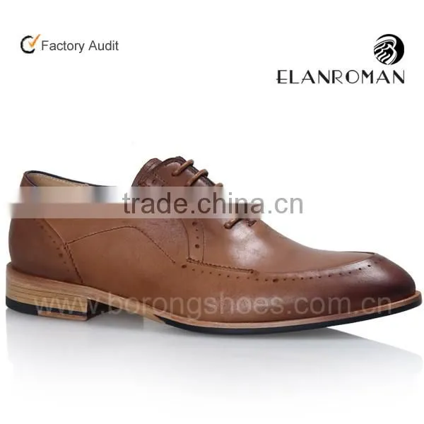 2016 china men shoes manufacturer genuine lether shoes factory price