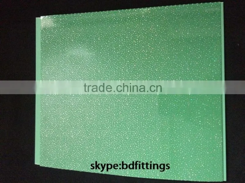 hot stamp high glossy white black sparkle pvc panel pvc wall cladding for uk
