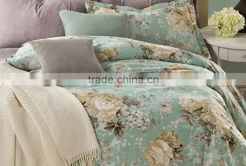 100% cotton flower style Bedding Set