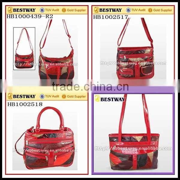 2014 genuine cow leather handbag lady hand bag designers brand popular
