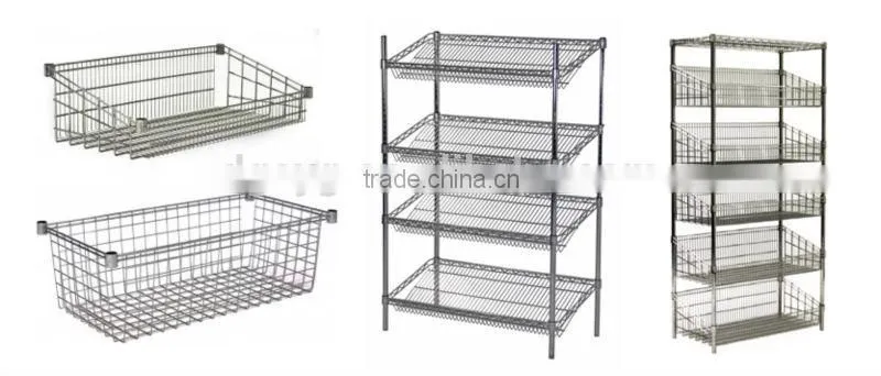 Stainless Steel Shelving Cage With Lock Catch