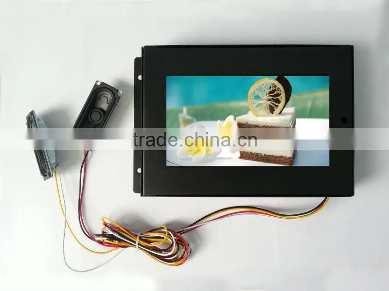 7 inch digital advertising open frame monitor display