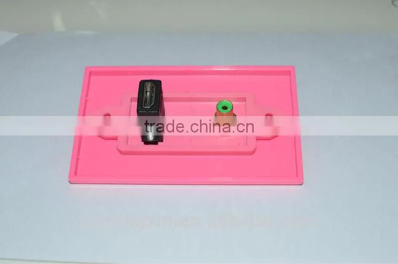 electrical socket waterproof connector hdmi socket wall plate
