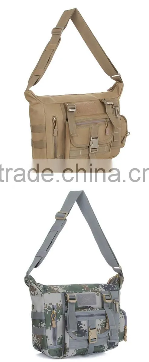 Outdoor camouflage sport molle tactical military army sling bag