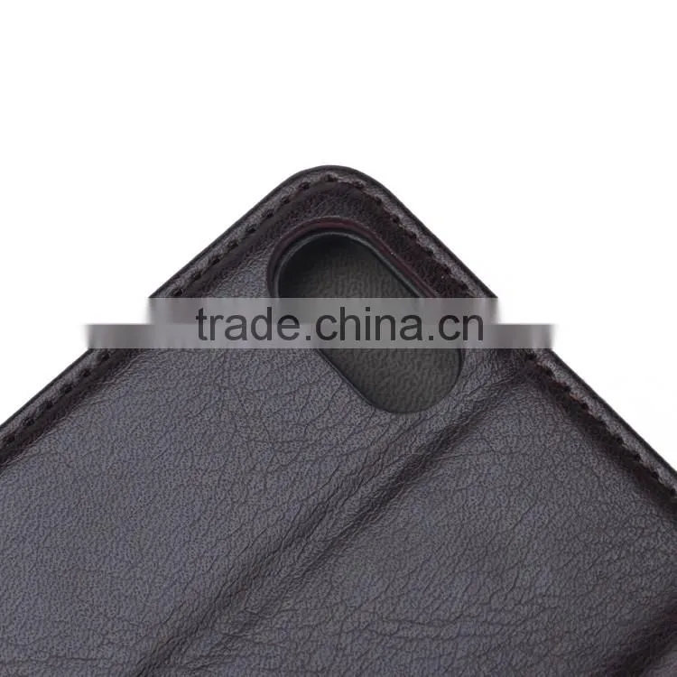 Wholesales Manufacture Leather Phone Case for iPhone 7 with Card Holder