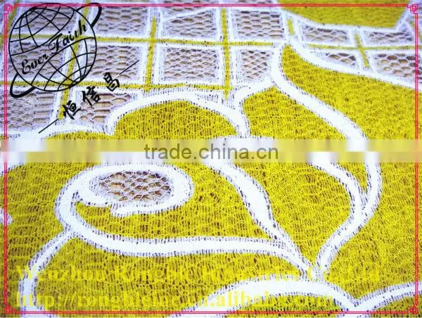 fashion design floral lace fabric for garment