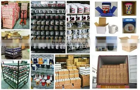 hot water color changing ceramic coffee mug price shenzhen factory