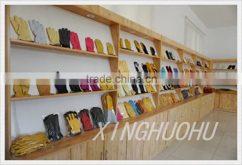Deerskin ski gloves