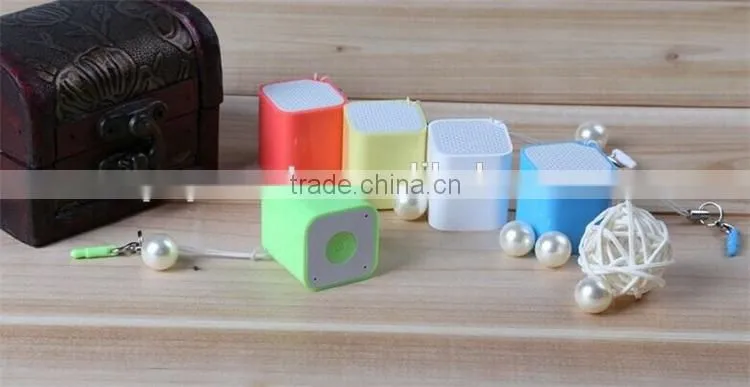 Smallest Mini Bluetooth Speaker with Remote Shutter for Mobile Phone
