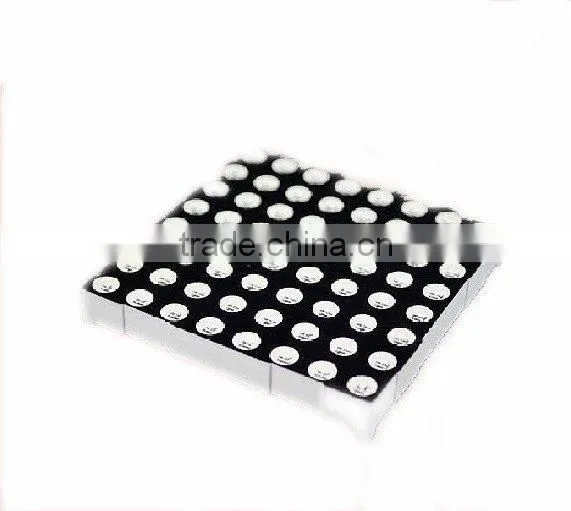 Lighting colors 5*7 LED dot matrix display