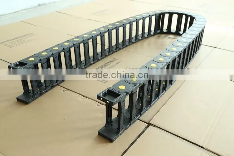 Ultra Durable Delicate Bridge Type Plastic Drag Chain For Machinery