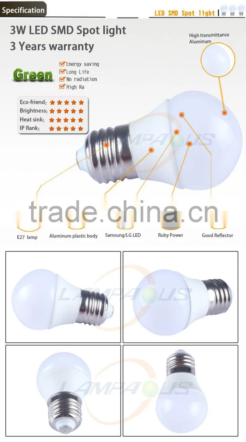 price favorable 3 years warranty Ra>80 dimmable e27 led bulb light manufacturing machines