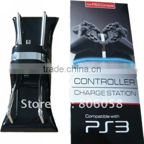 The dual nunchuk Charger station for PS3-game accessory