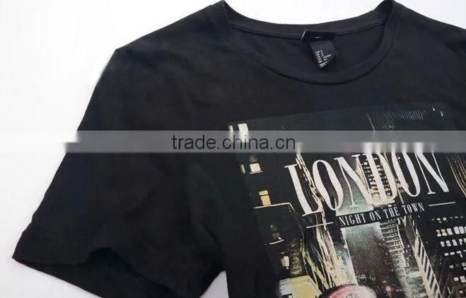 Popular dry fit short sleeve T-shirt in summer for big tall wholesale t shirts