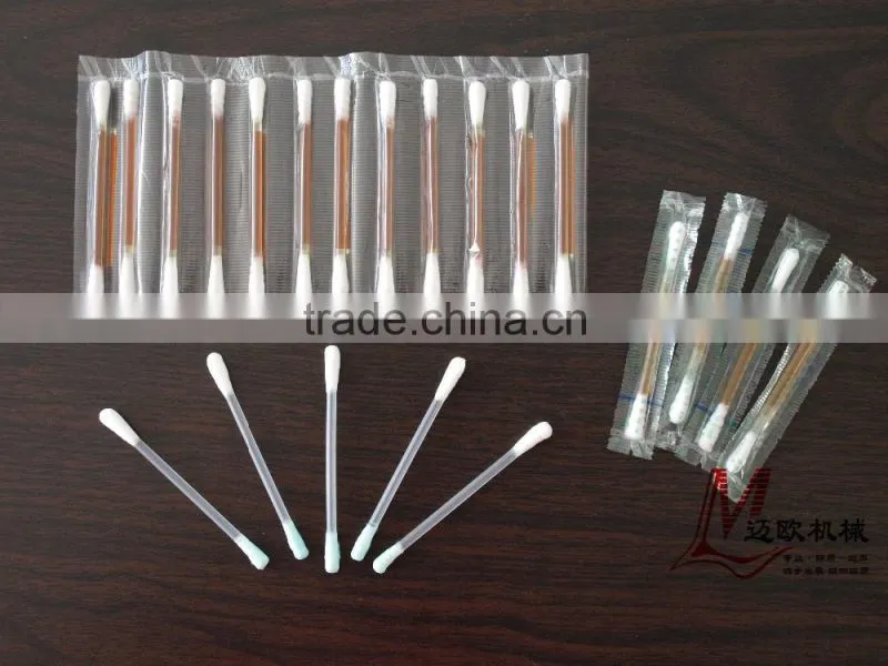 ML66 Single branch medical cotton label film surrounded by a row of packing machine