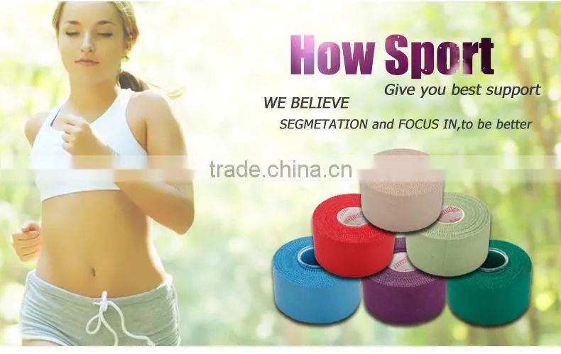 Wholesale Strapping Athletic Rayon Taping Tape Tears Rigid Cotton Sport Bandage Tape
