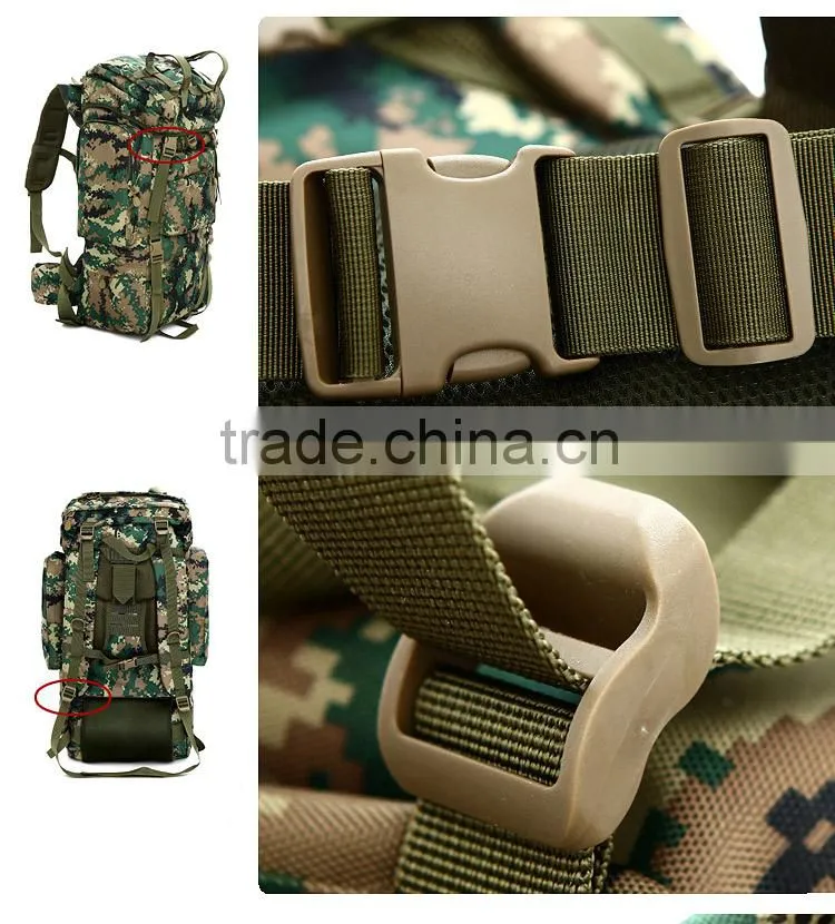 wholesale High Quality camo backpack outdoor hiking military backpack