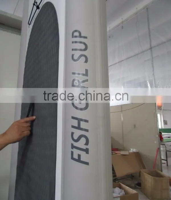 Best stable three chambers inflatable sup stand up paddle surf board