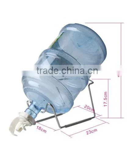 Wholesale custom metal floor standing 5 gallon water bottle holder