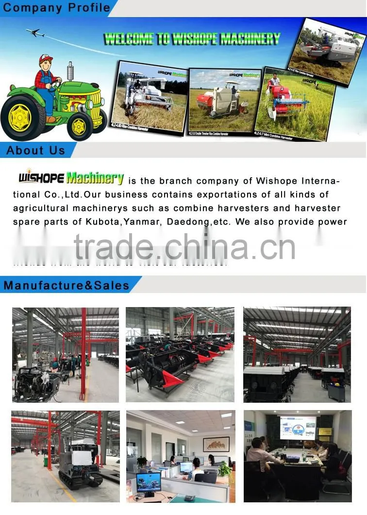 The rubber crawler for kubota harvester spares