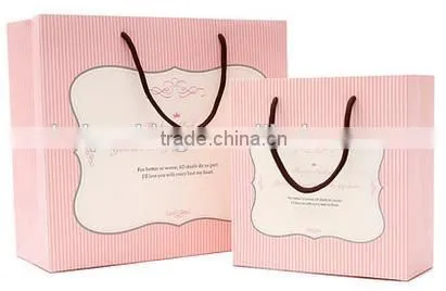 Friendly gift packaging bag,Fashion paper gift bag