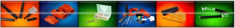 CFTV heat shrink tubing with heat indicatvie printing