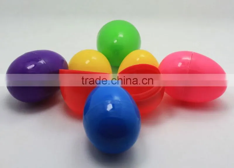 Mixed Plastic empty Easter egg capsule