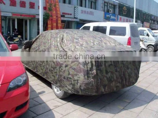 China Textile waterproof camo fabric car cover
