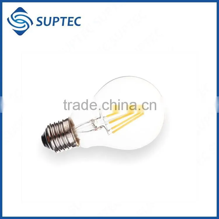 6W Dimmable 600-660lm E27 A19 LED Filament Light Bulb