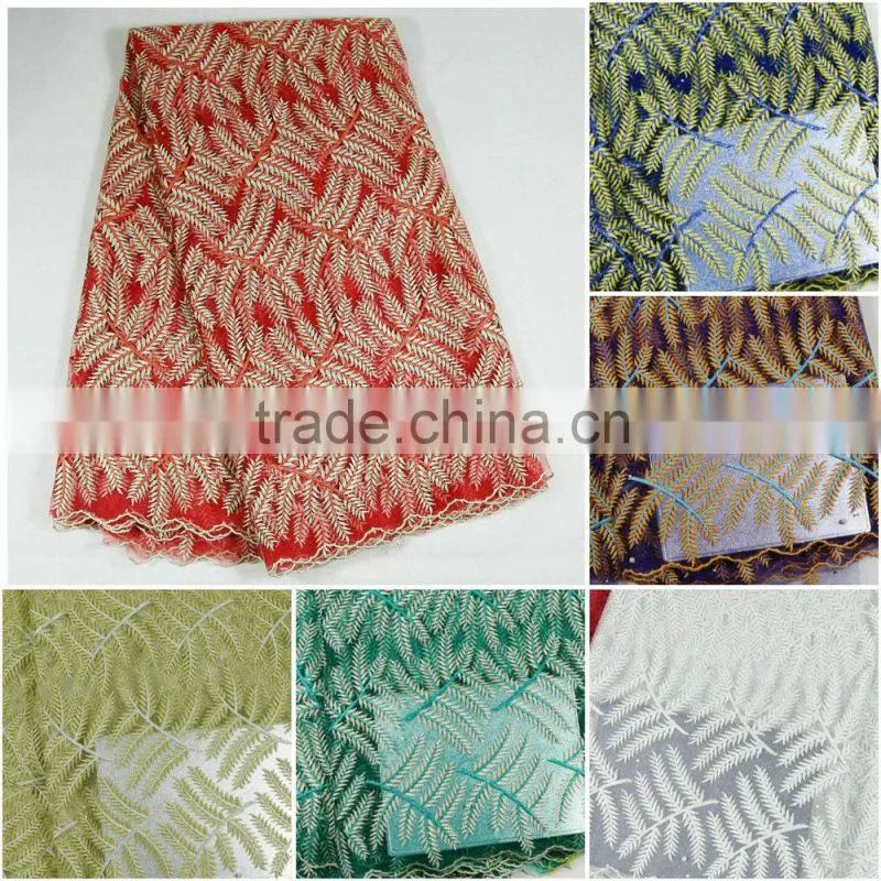 Fancy asia temperament type fashion korean silk lace fabrics for parties garment