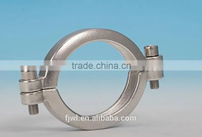 Hot sale SS304/316L stainless steel pipe fitting clamp