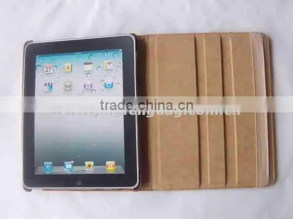 hot sale design leather rotatable tablet case